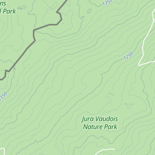 Map of Refuge de L'Onu