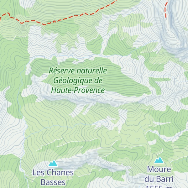 Map of Les Chanes Hautes