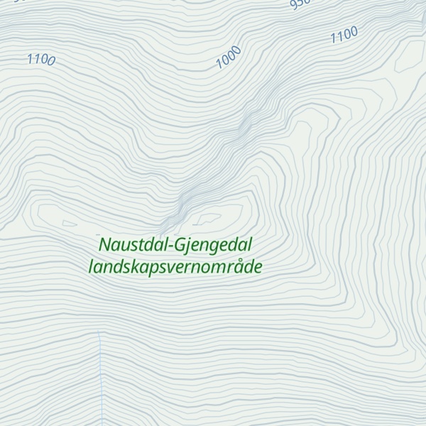 Map of Grønlifjellet