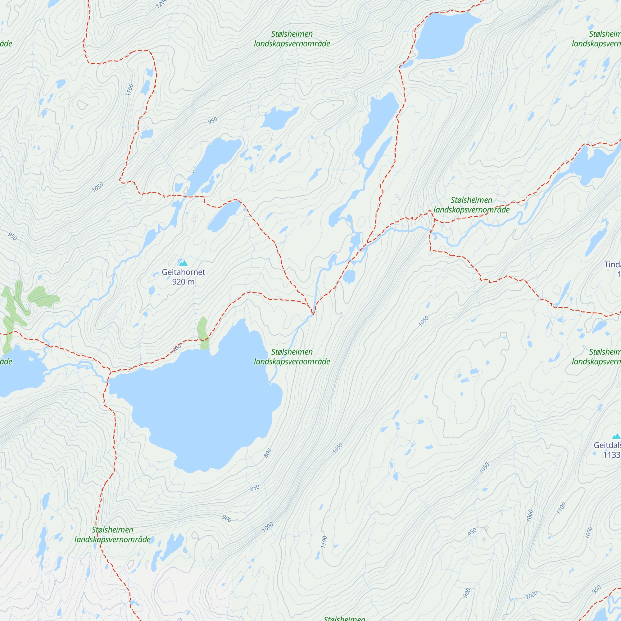 Åsedalen map