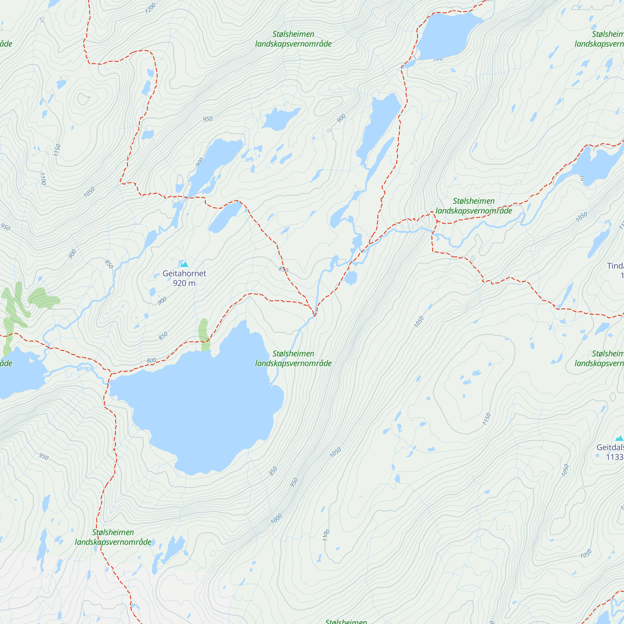 Åsedalen map