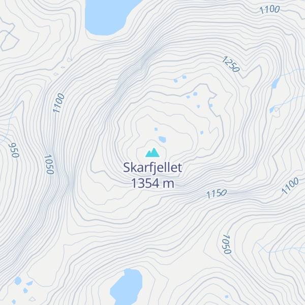 Map of Skarfjellet