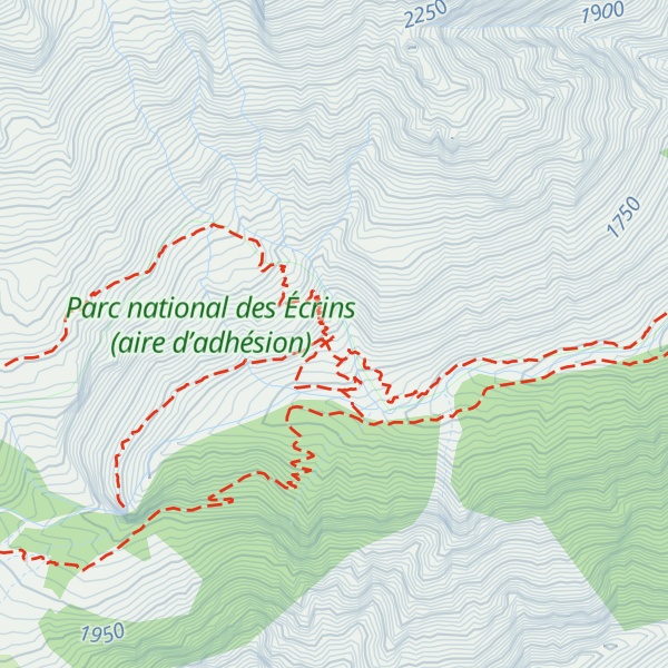 Map of Refuge du Tourond