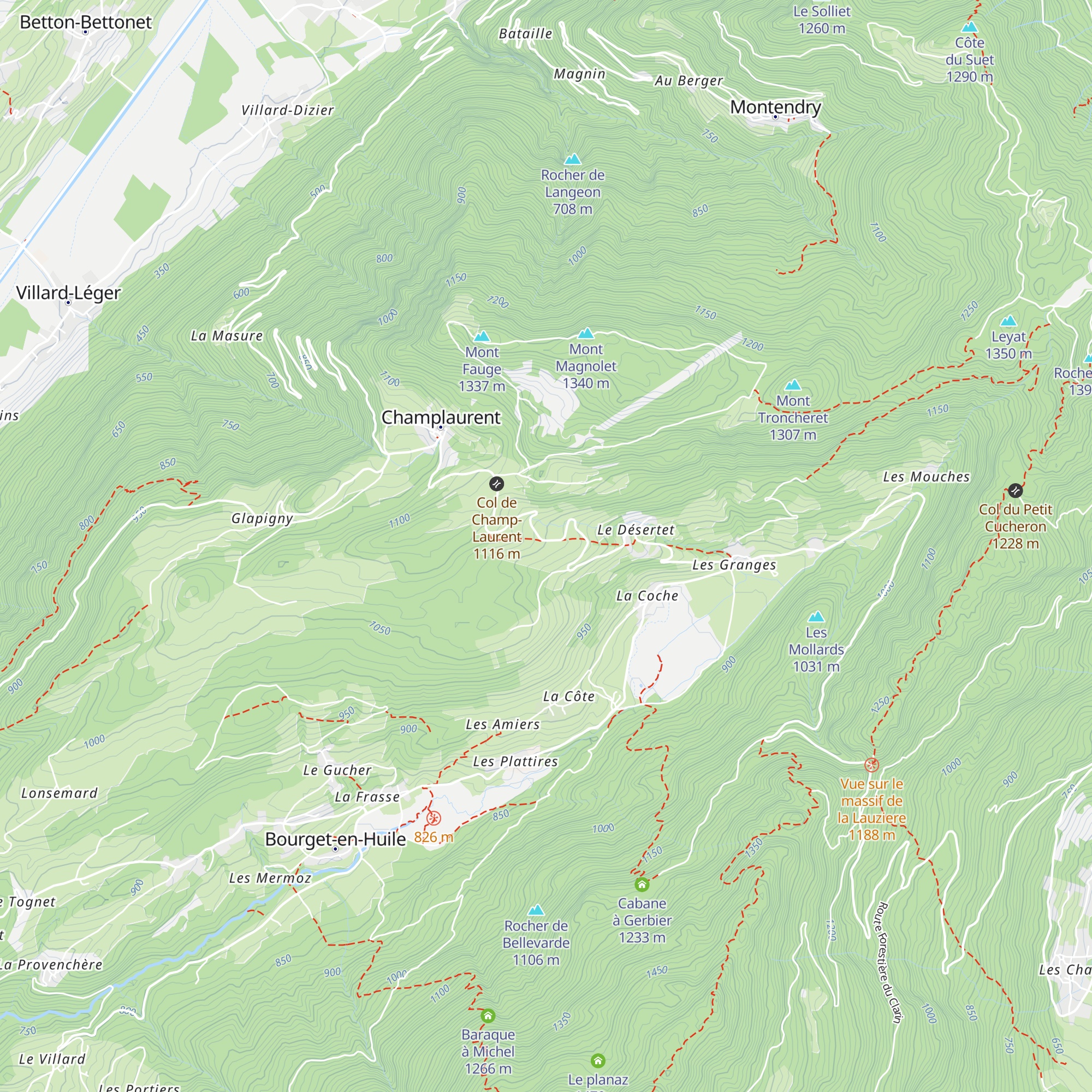 La Pierre à Sel map