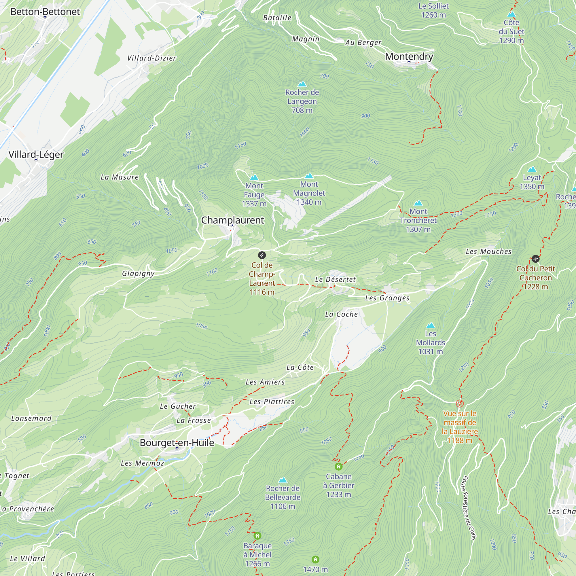 La Pierre à Sel map