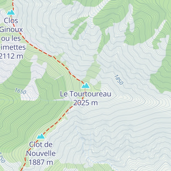Map of Le Tourtoureau