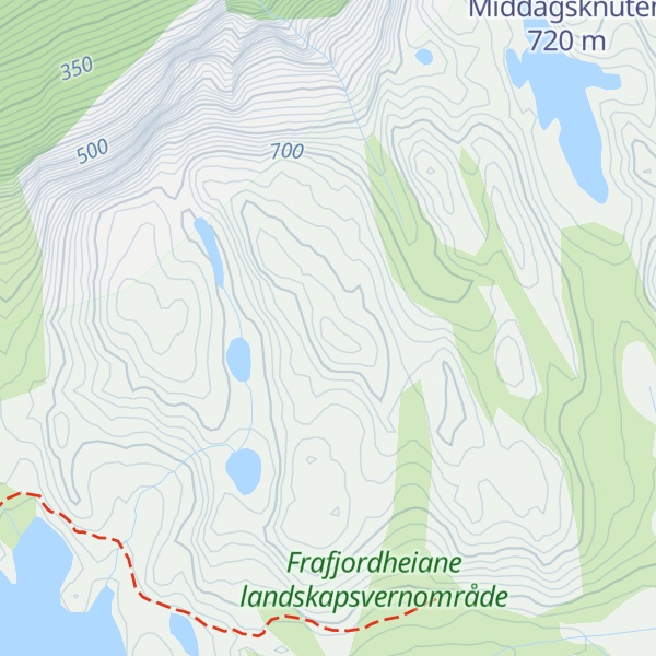 Map of Serifjellet