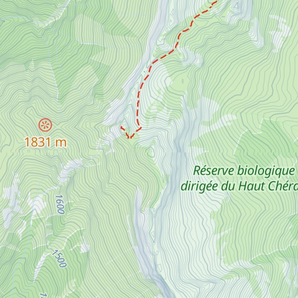 Map of Mont de la Coche