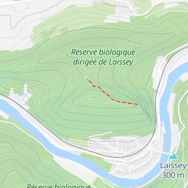 Map of Mont Souvance