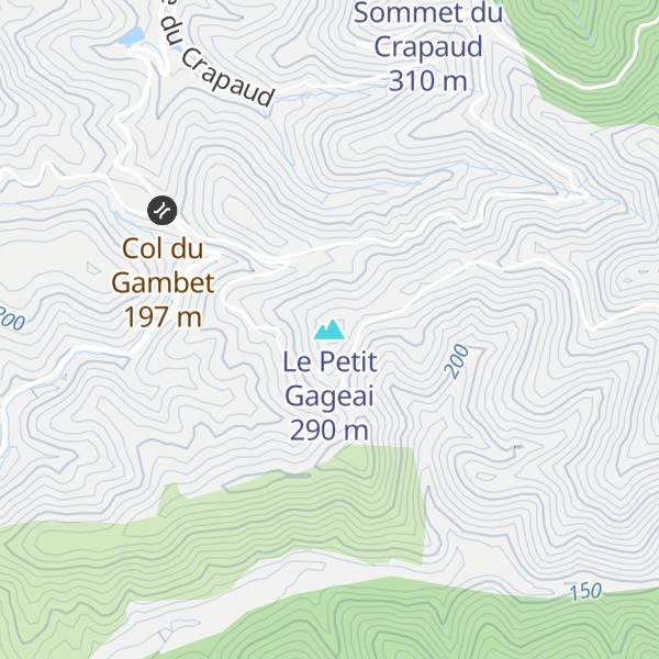 Map of Le Petit Gageai