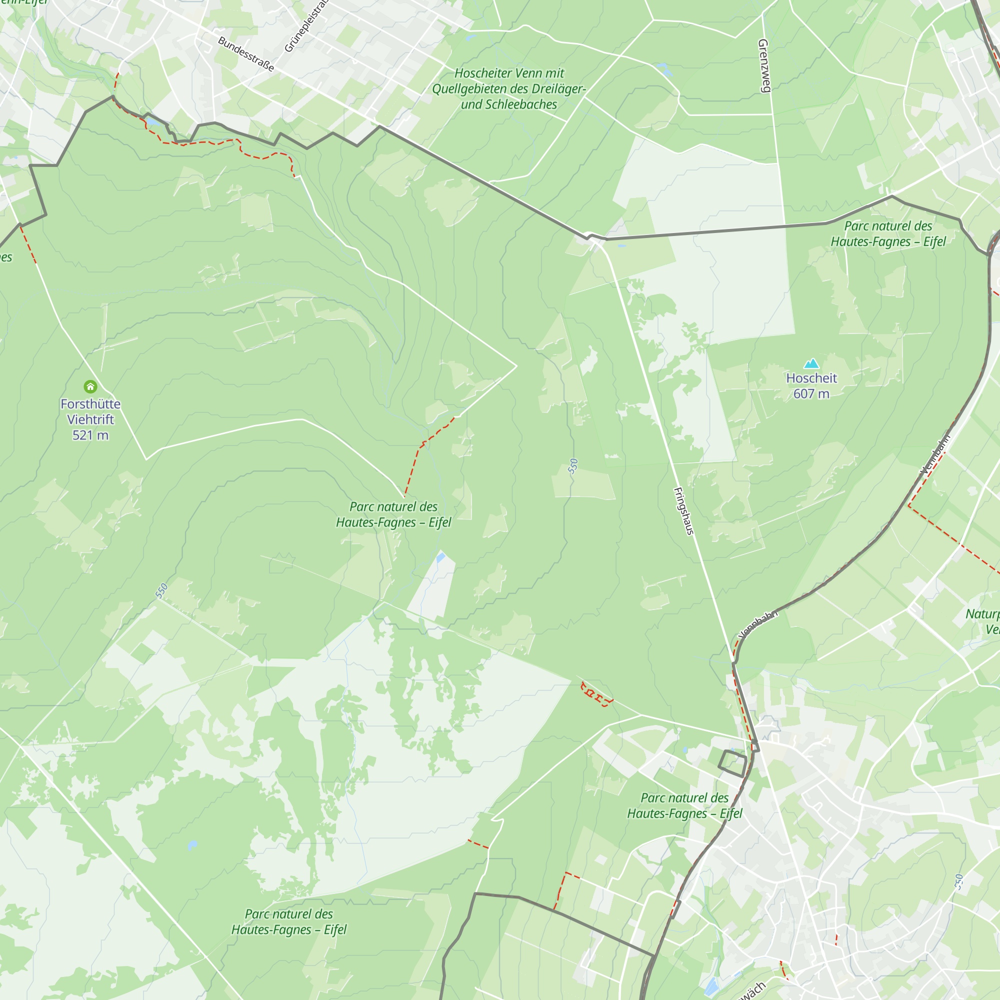 Forsthütte Engelhart map