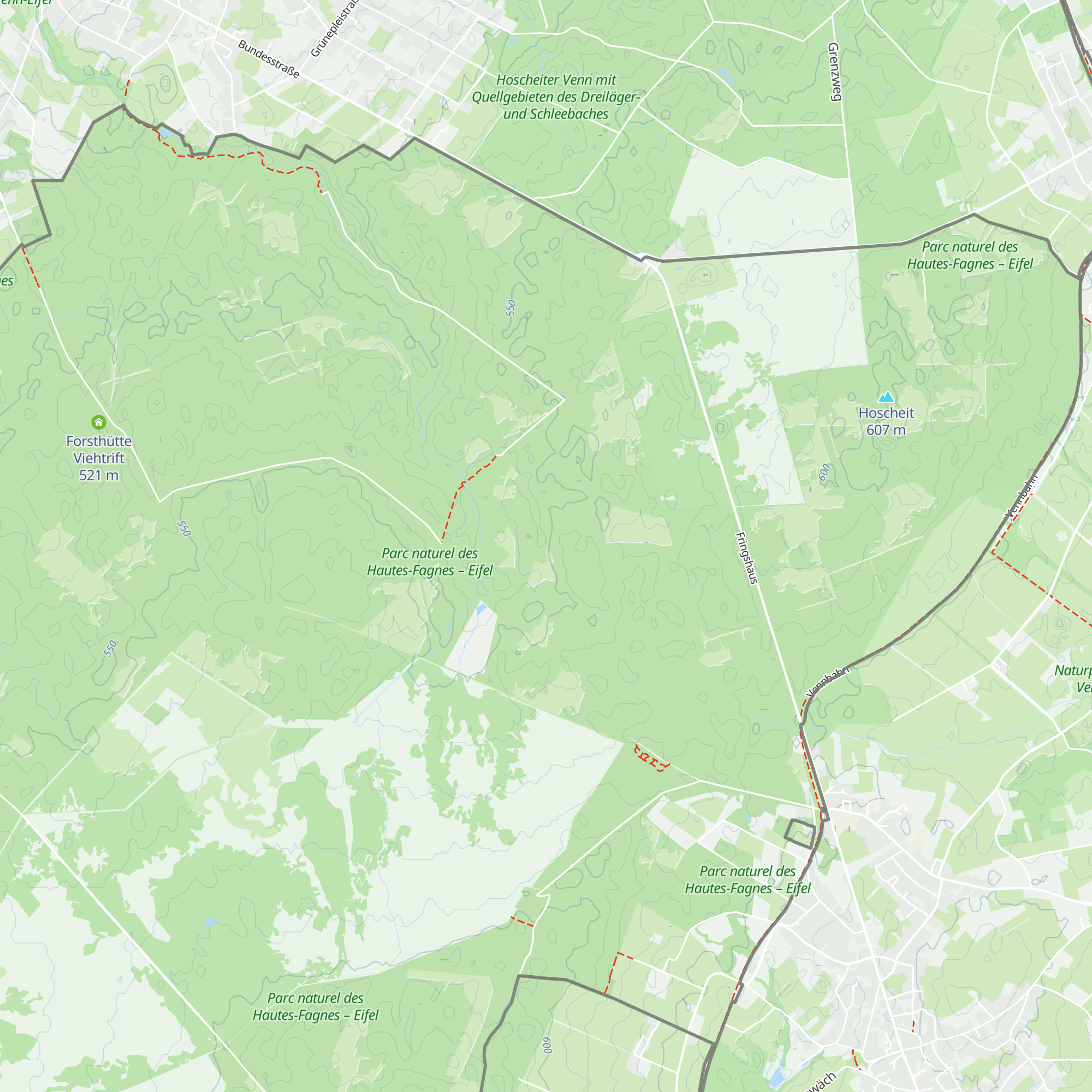 Forsthütte Engelhart map