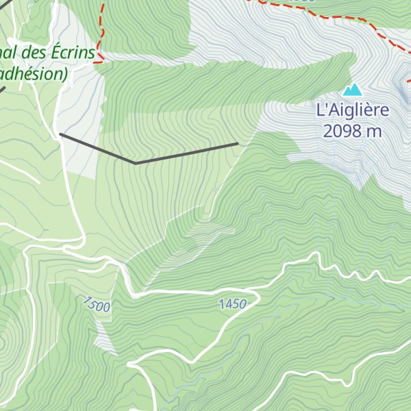 Map of Coste Belle