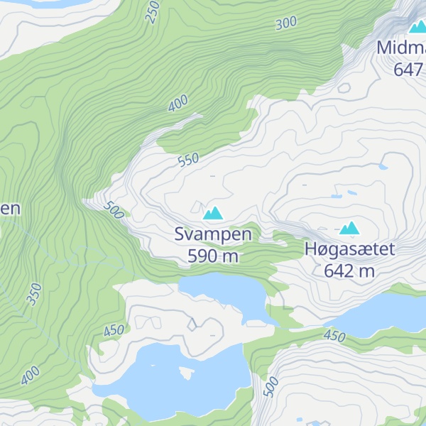 Map of Svampen