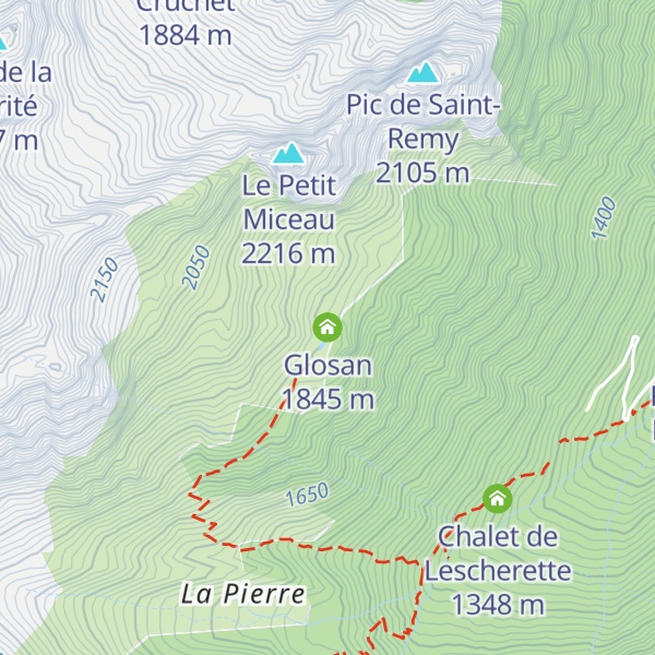 Map of Glosan