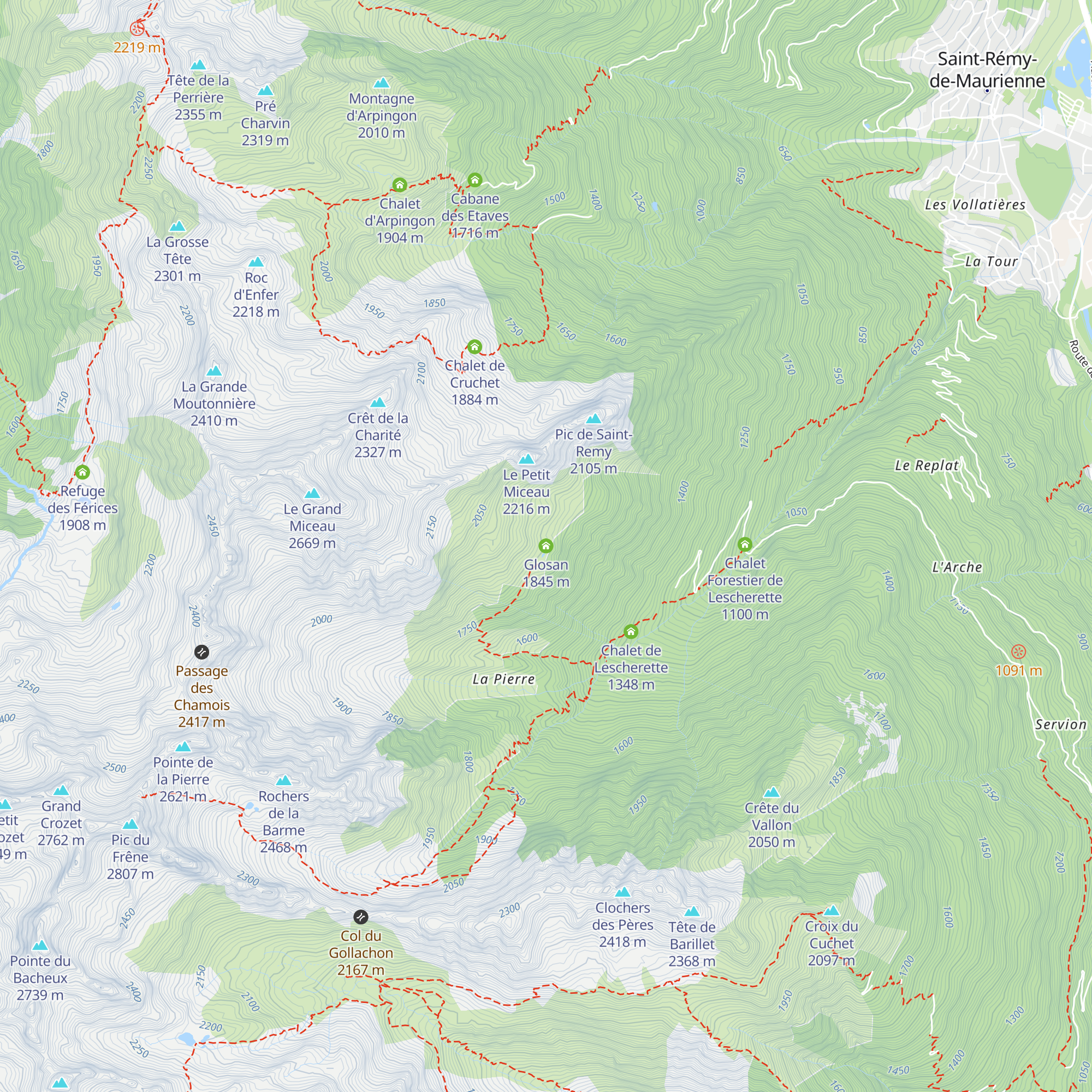 Glosan map
