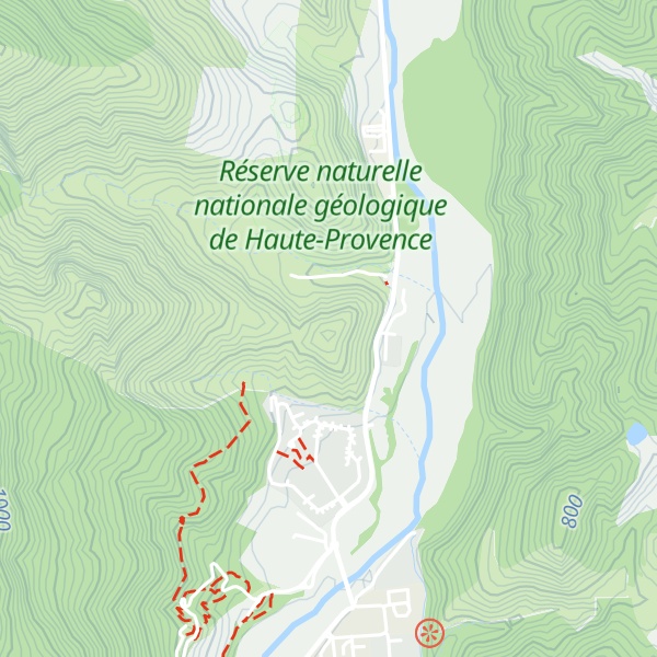 Map of La Platrière