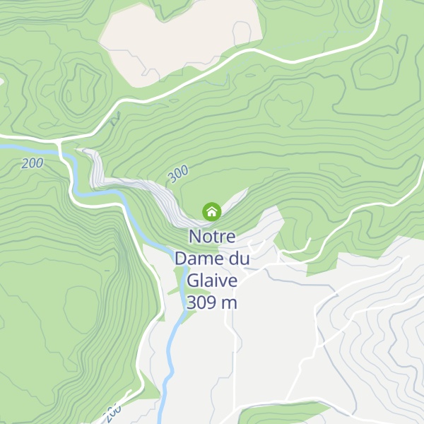 Map of Notre Dame du Glaive