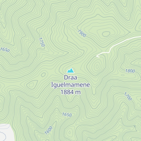 Map of Draa Iguelmamene