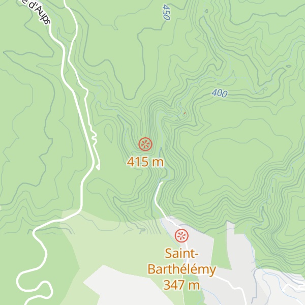 Map of Chapelle Saint-Barthélemy
