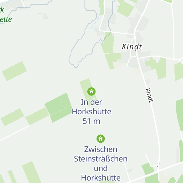 Map of In der Horkshütte