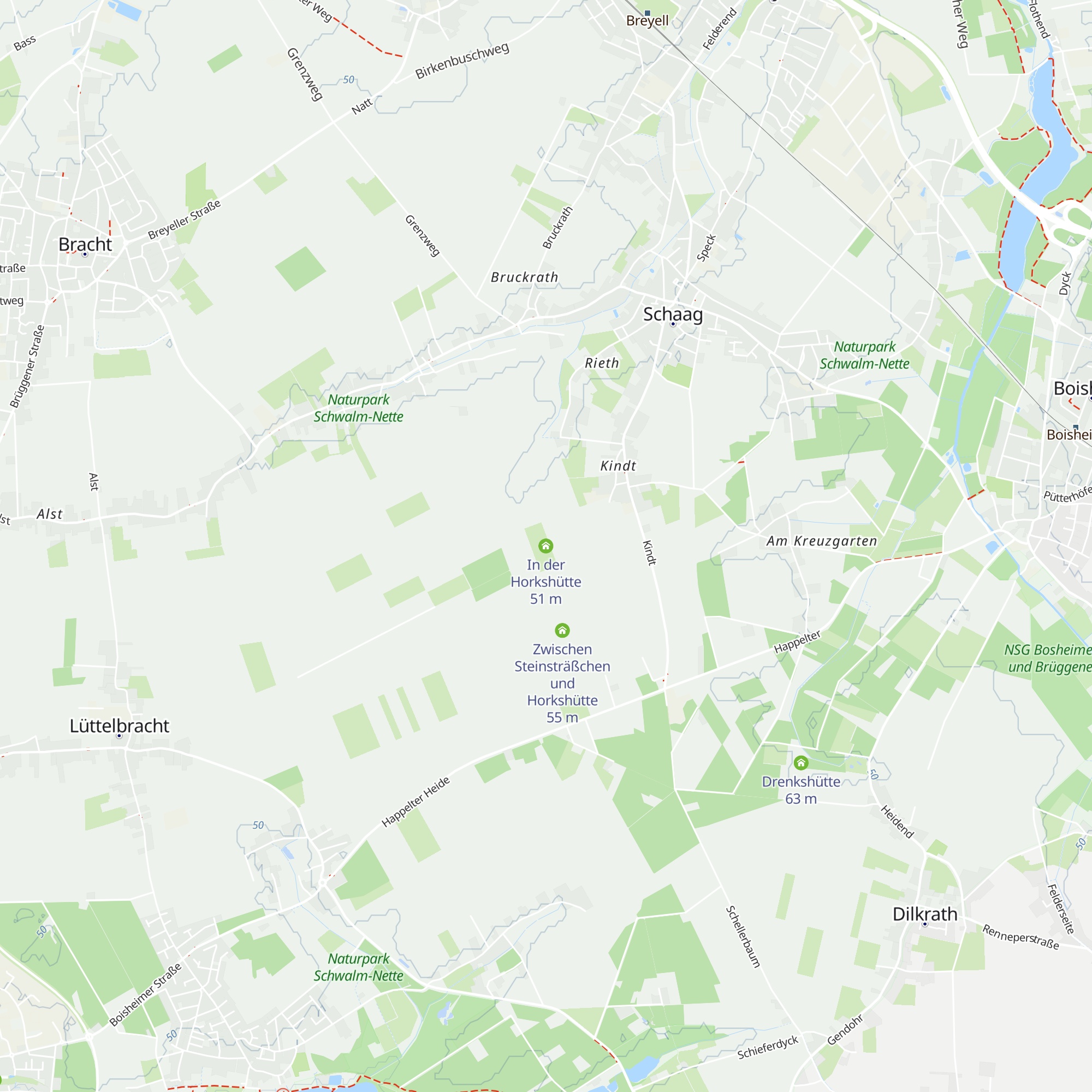 In der Horkshütte map