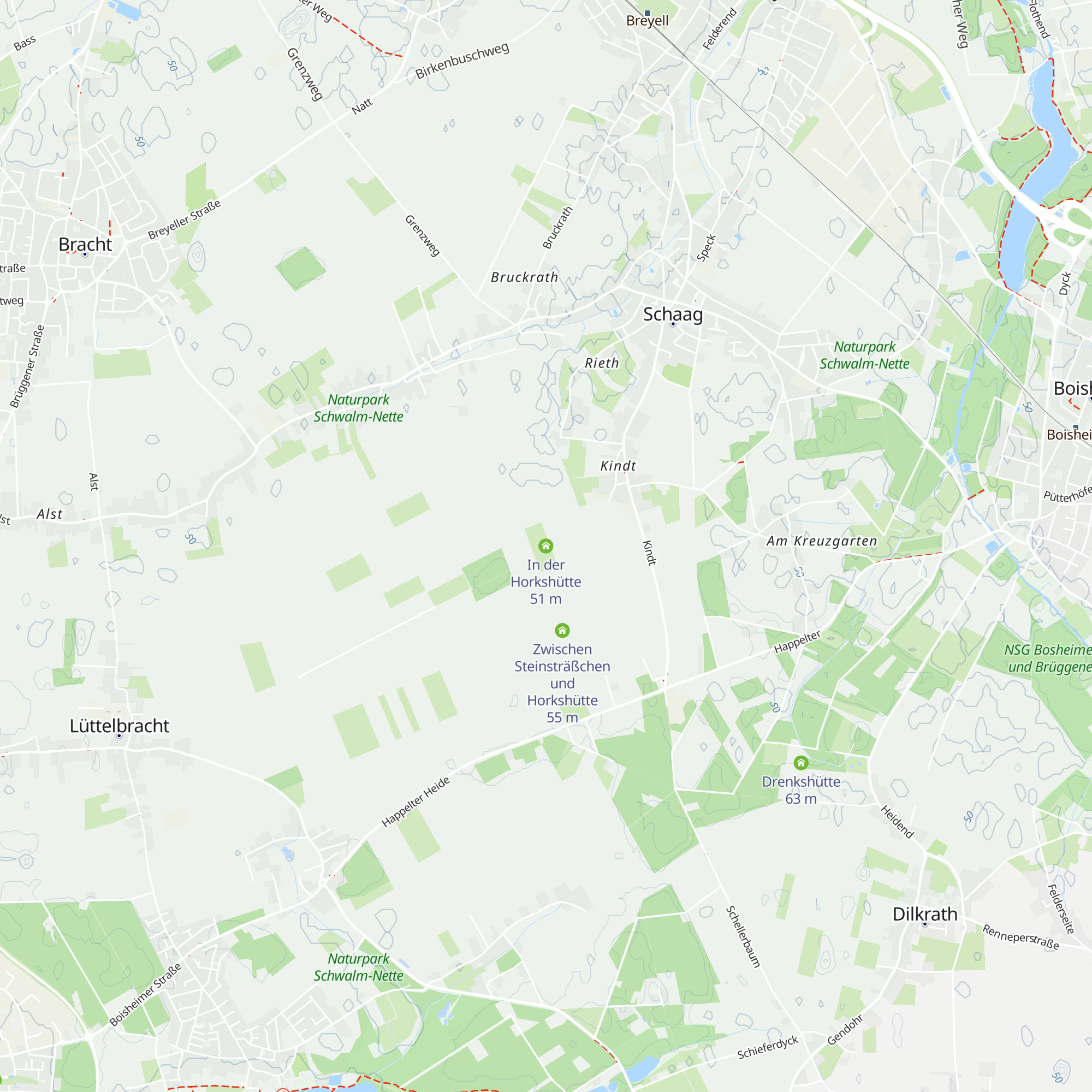 In der Horkshütte map