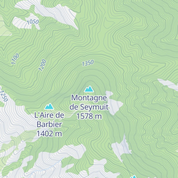Map of Montagne de Seymuit