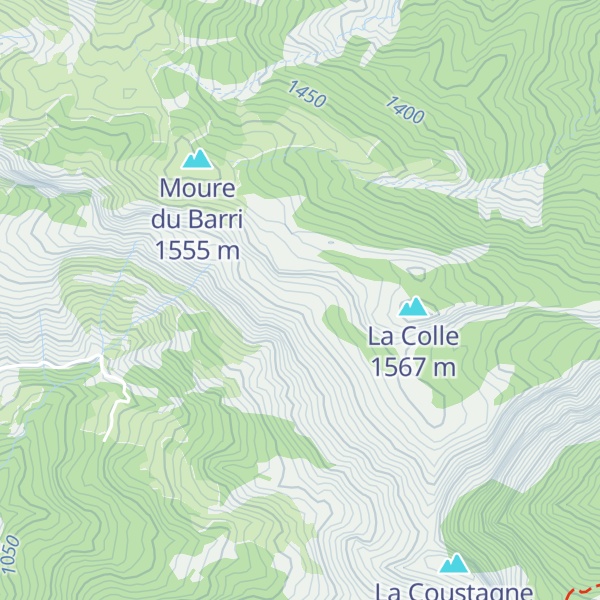 Map of Bergerie de la Colle