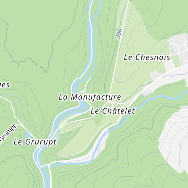 Map of Gîte La Maison Julie Victoire Daubié