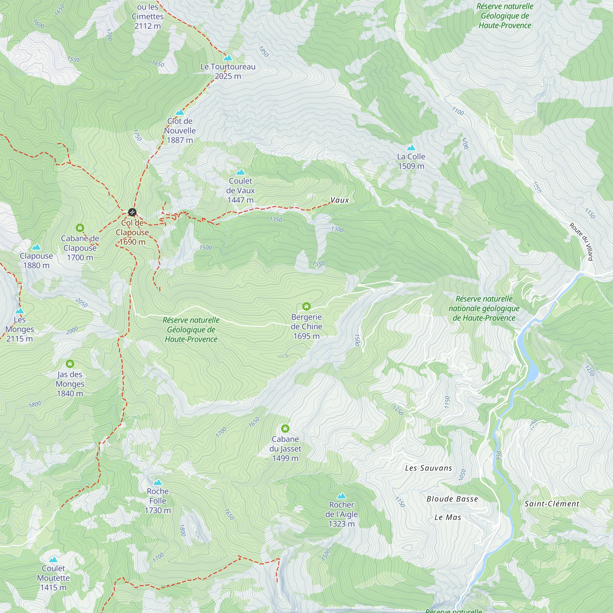 Bergerie de Chine map