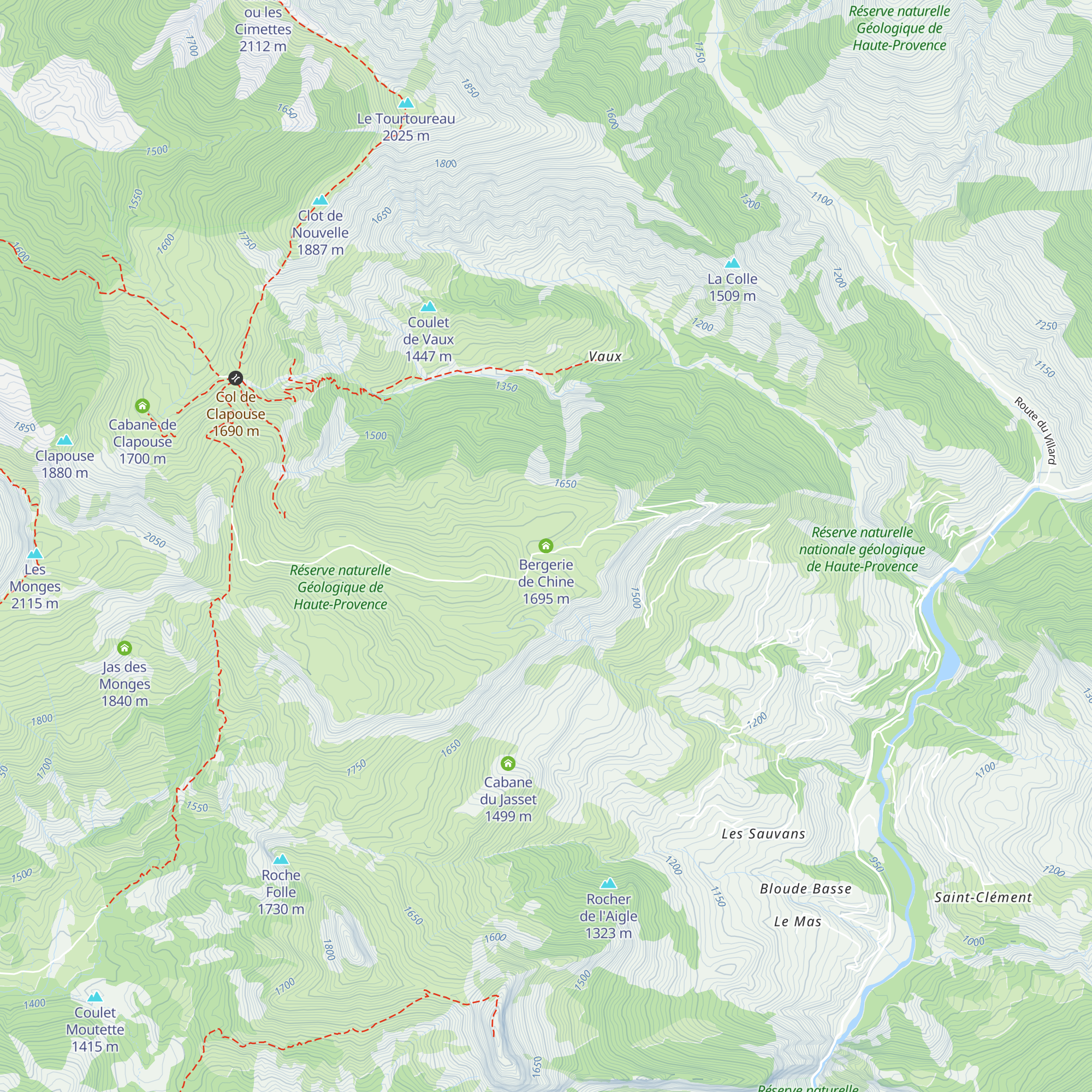 Bergerie de Chine map