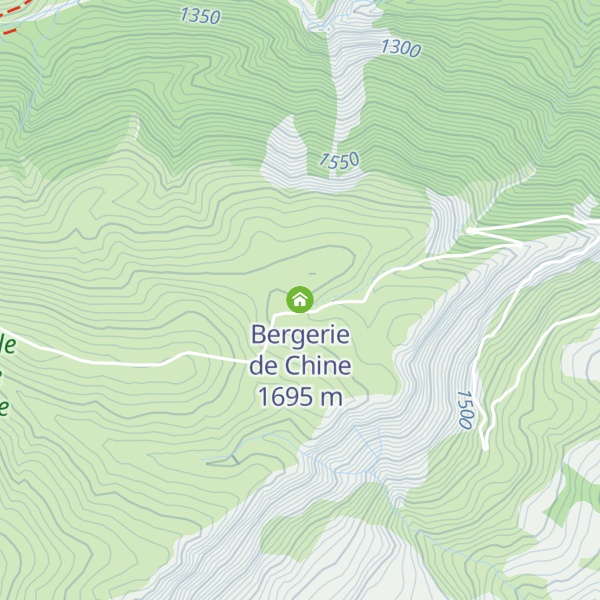 Map of Bergerie de Chine