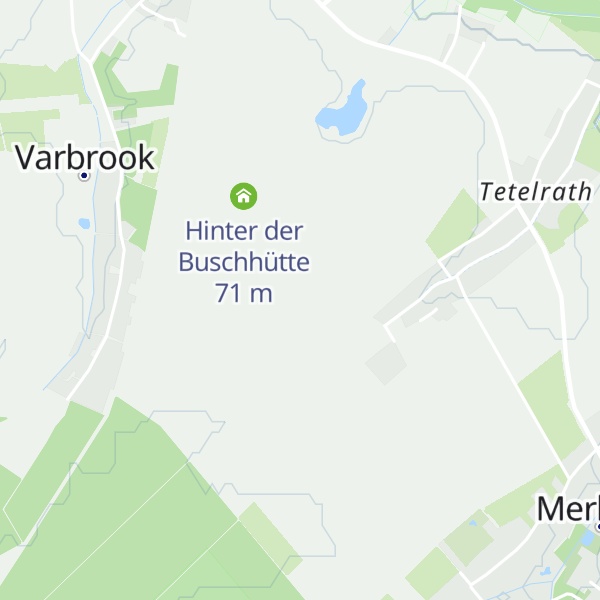Map of Hinter der Buschhütte