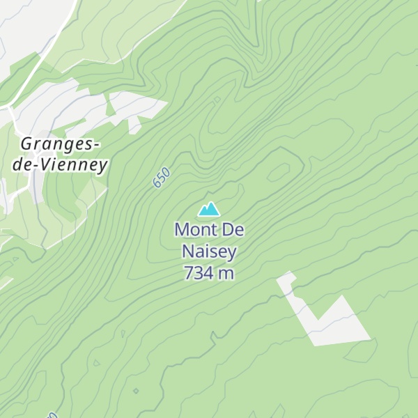 Map of Mont De Naisey