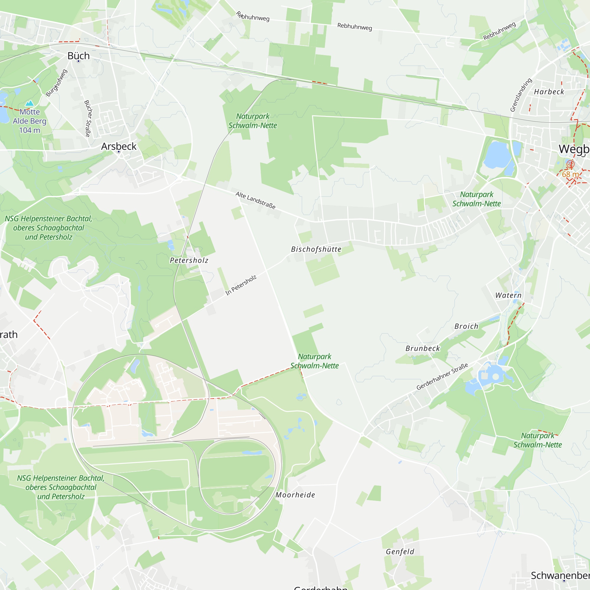 Buschenshütte map
