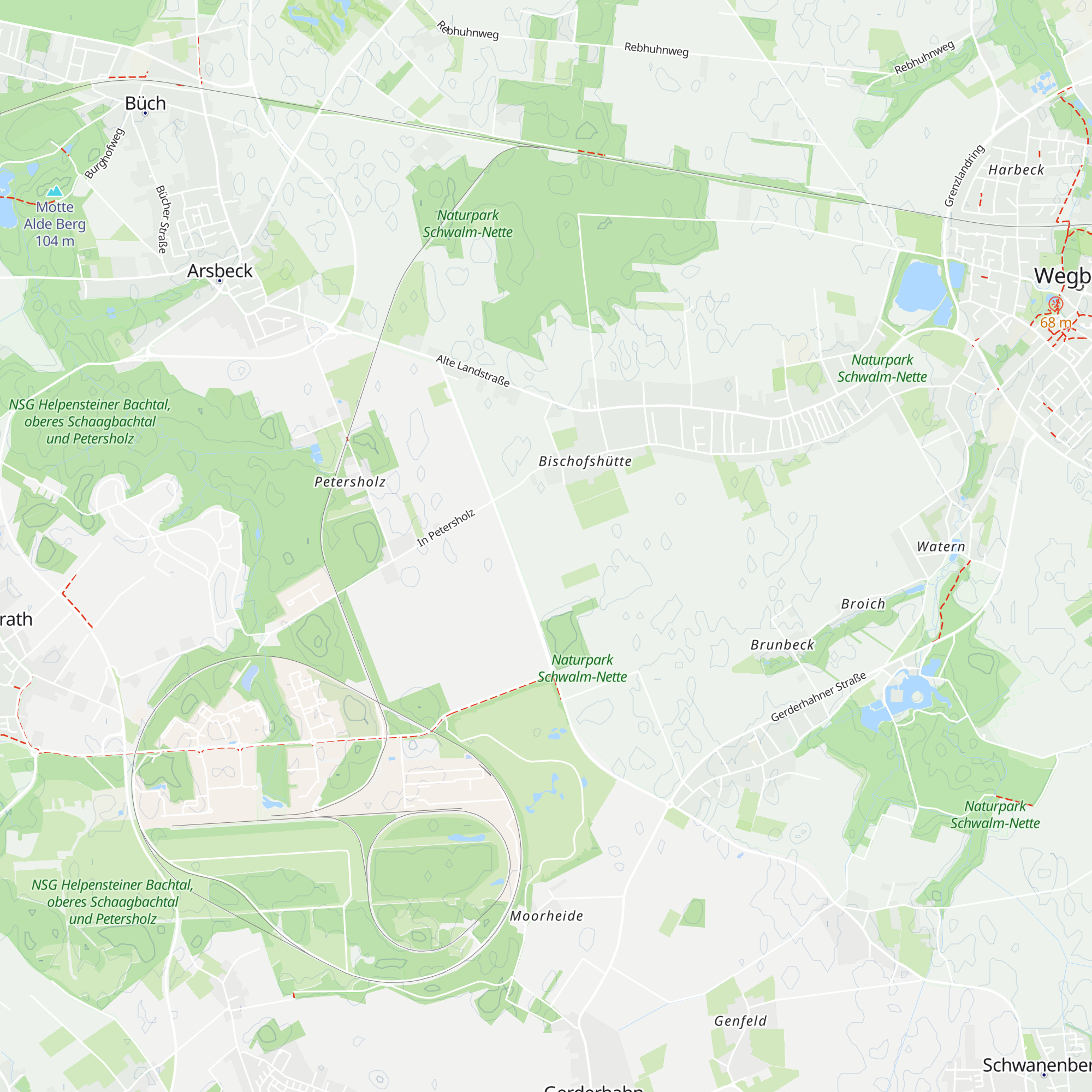 Buschenshütte map