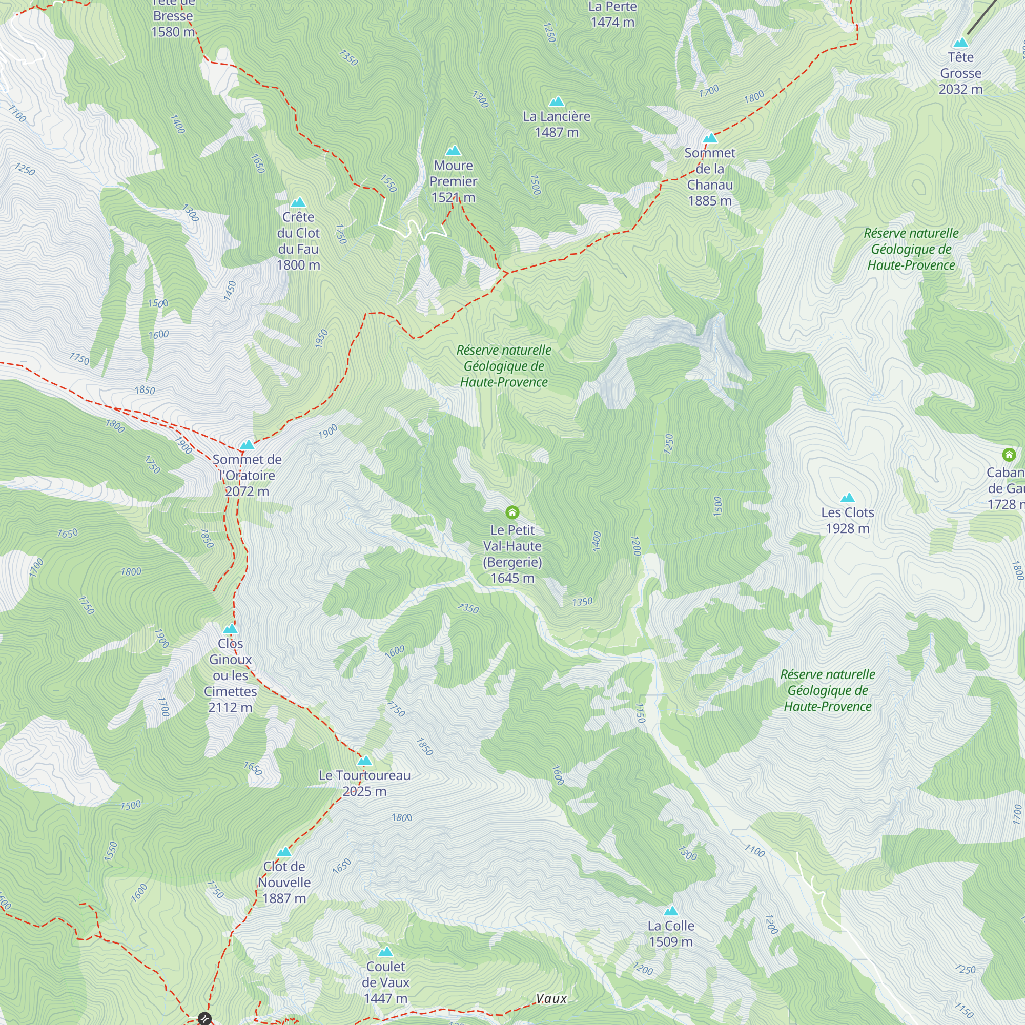 Le Petit Val-Haute (Bergerie) map