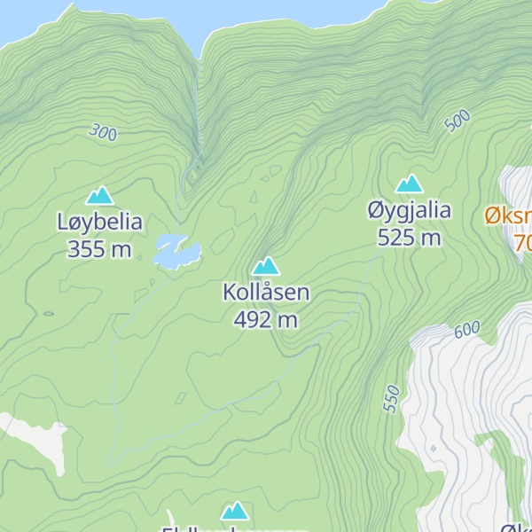 Map of Kollåsen