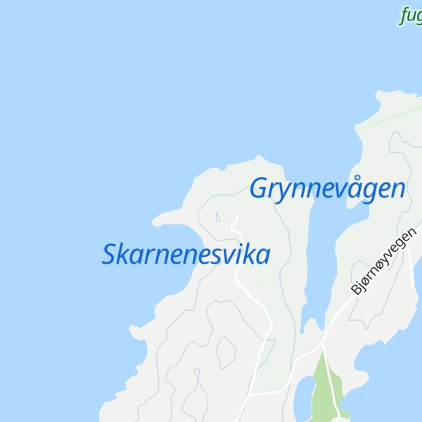 Map of Skarveneshaugen