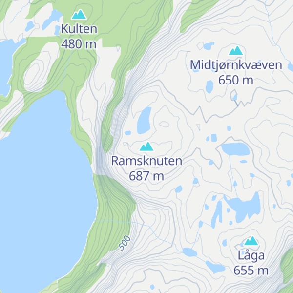 Map of Ramsknuten