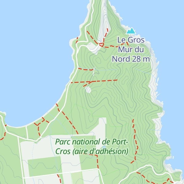 Map of La Poncha dau Bòn Dieu