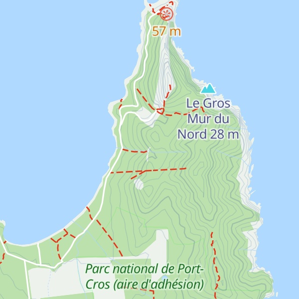 Map of Barrage des Moines