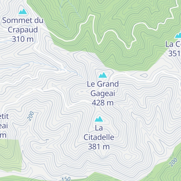 Map of Le Temple