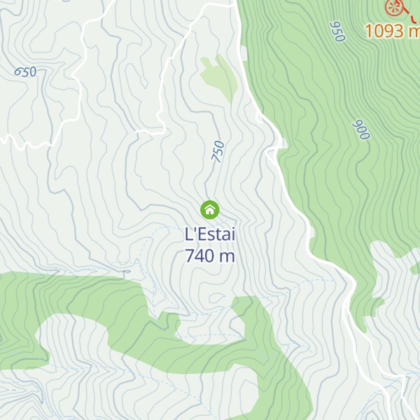 Map of L'Estai
