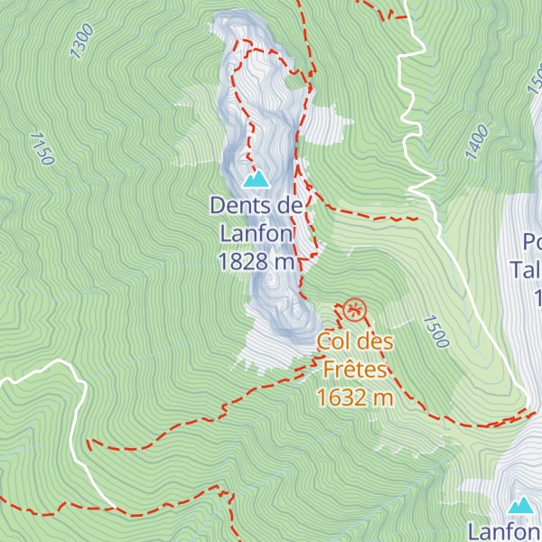 Map of Pointe Sud