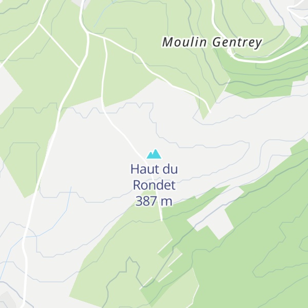 Map of Haut du Rondet