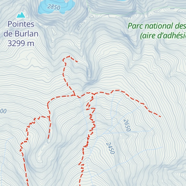 Map of Refuge du Soreiller