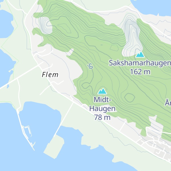 Map of Nest-Haugen