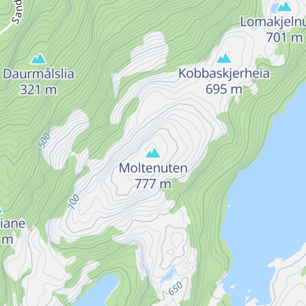Map of Moltenuten